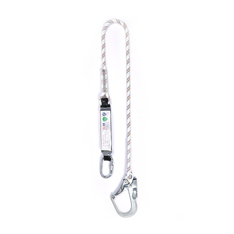 HT-S-0020 Falldämpfer-Lanyard mit 1 geschmiedeten großen Haken
