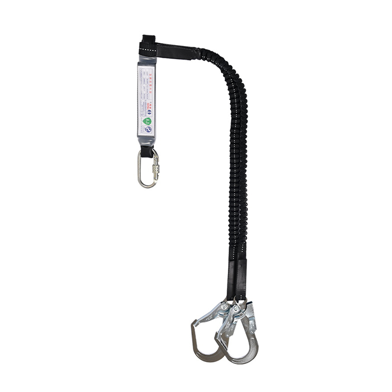 HT-S-0024 Energieabsorber-Lanyard-Polyestergurtband mit elastischem Gurtband