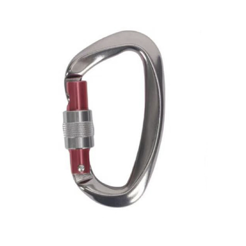 HT-G-0002 Manuell verriegelbarer Aluminiumkarabiner
