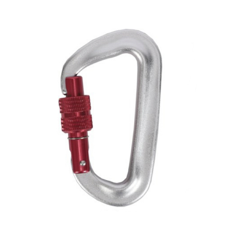 HT-G-0001 Aluminiumkarabiner mit manuellem Verschluss